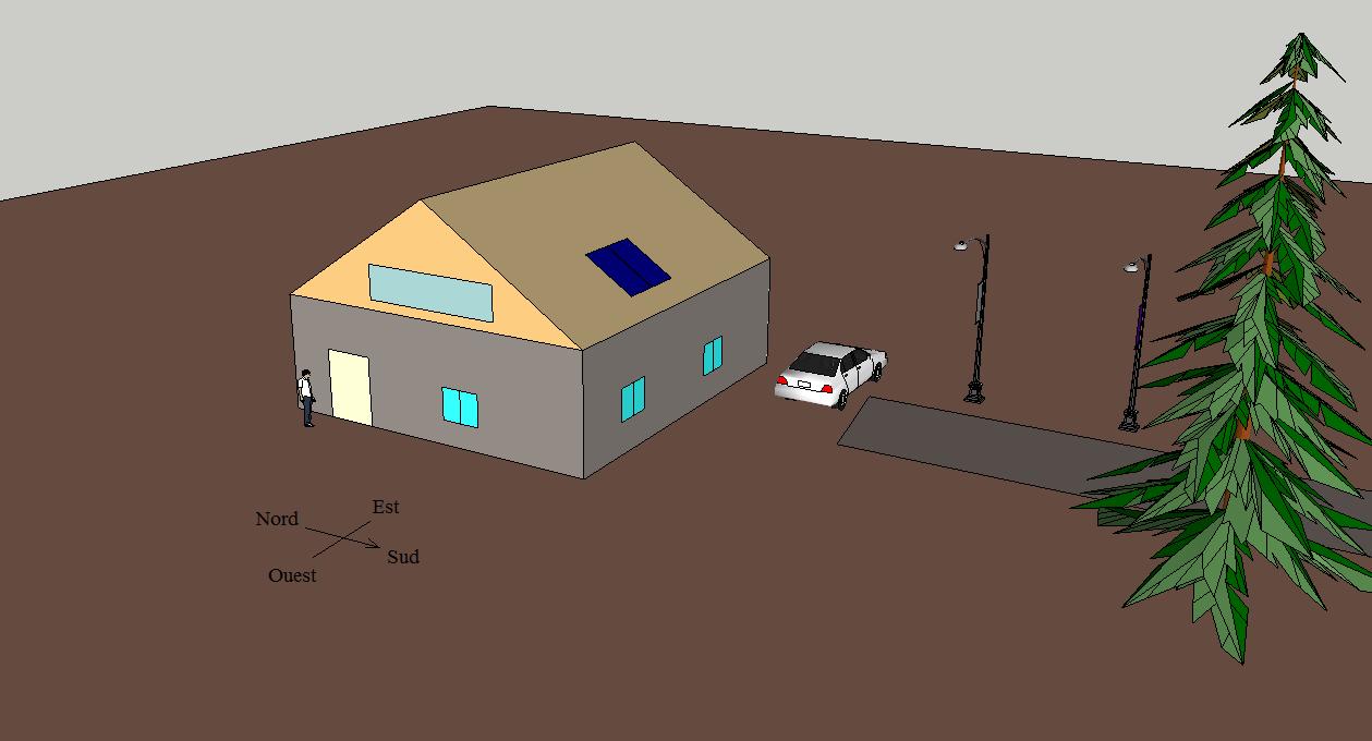 Exemple de calcul des masques solaires sur des panneaux solaires Exemple de calcul des masques solaires sur des panneaux solaires