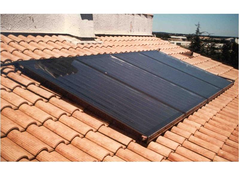 Installation solaire thermique pour la production d'eau chaude sanitaire